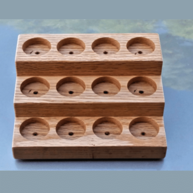 3 Tier 12 Bottle Mini Essential Oil Display Rack #211