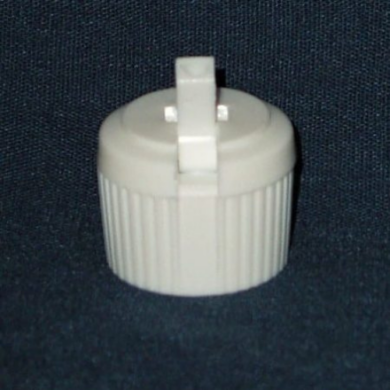 White LDPE Flip Spout Closures with Orifice 20 410